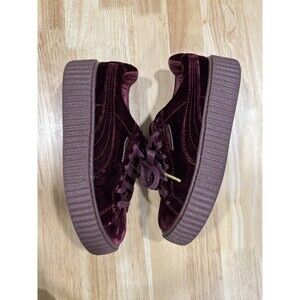 Puma X Fenty Rihanna Women’s Size 6.5 Creeper Velvet Sneakers